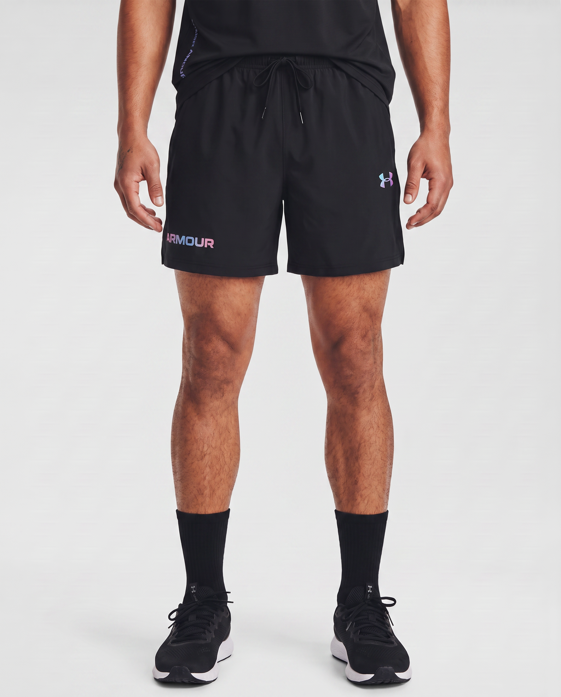 Motion Run Shorts – Black