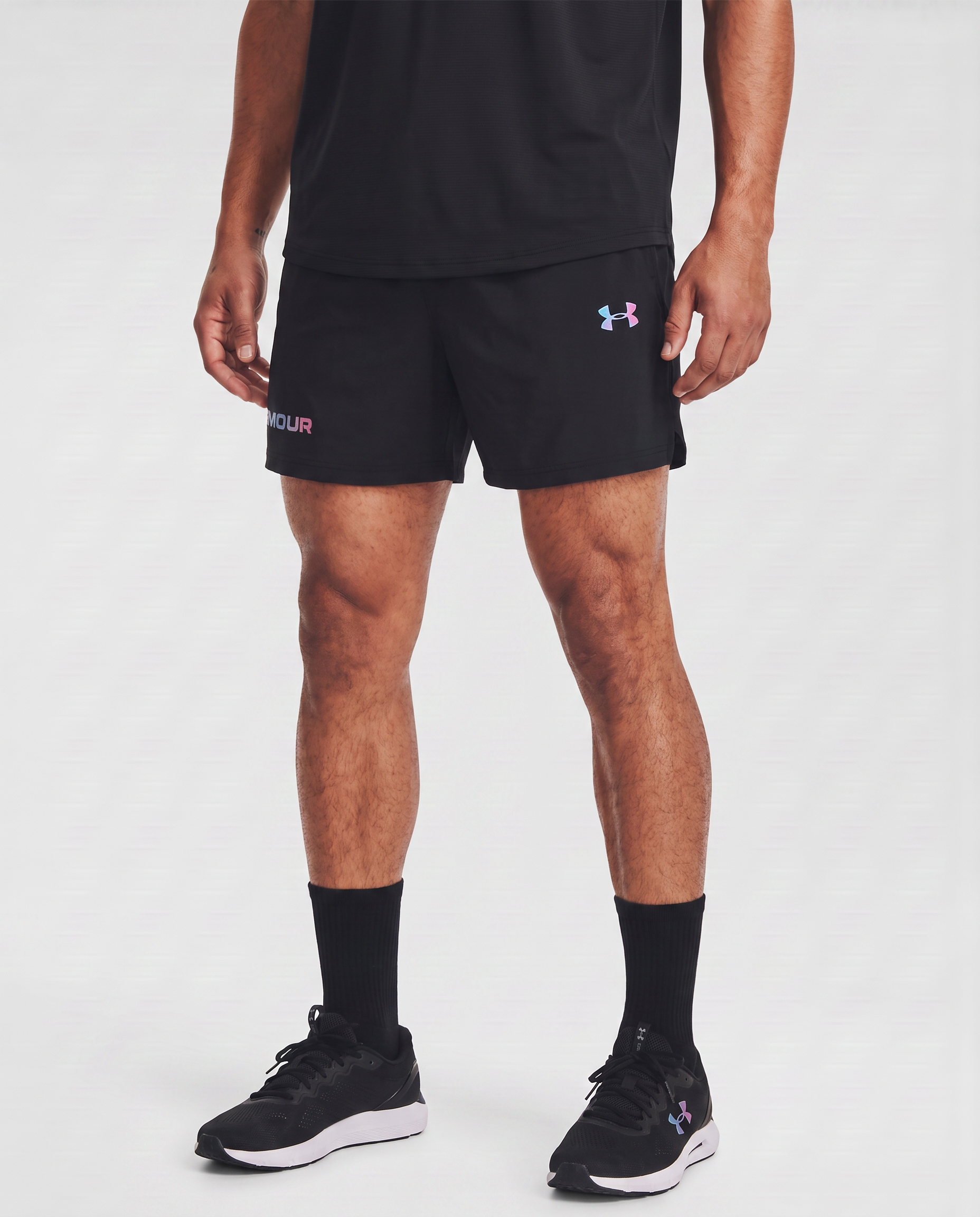 Motion Run Shorts – Black